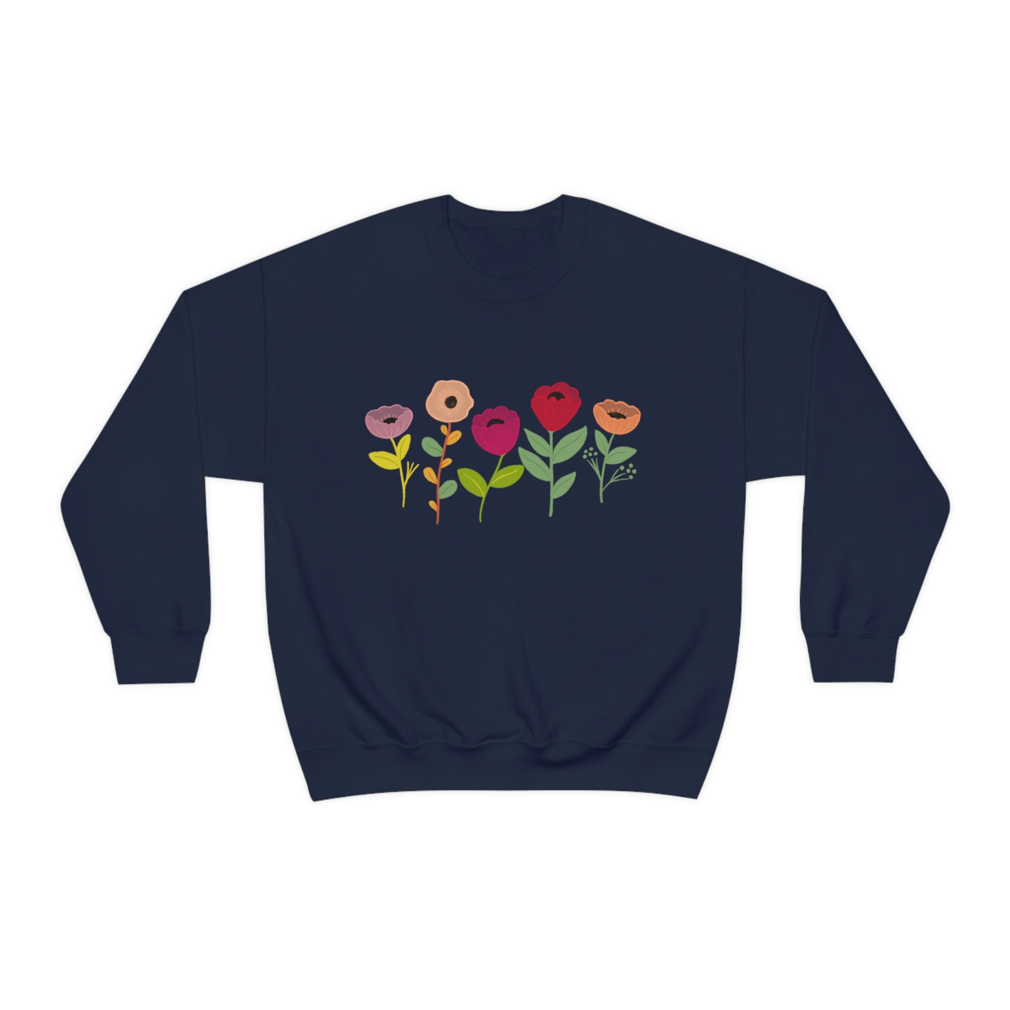 Spring Flowers Unisex Heavy Blend™ Crewneck Sweatshirt