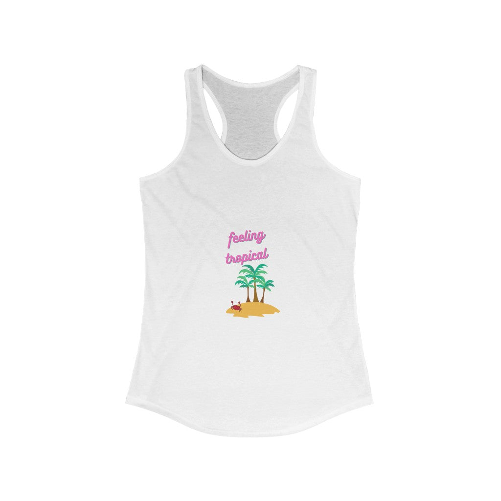 Feeling Tropical Women's Ideal Racerback Tank