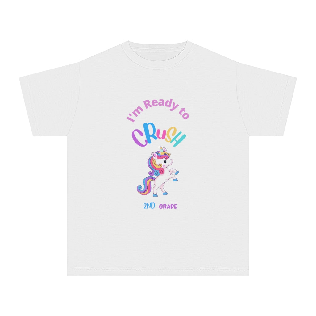 The I'm Ready to Crush 2nd Grade Youth Midweight Tee