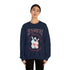 The I Love Her U & Me Unisex Heavy Blend™ Crewneck Sweatshirt