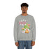 Gnome Happy Spring Unisex Heavy Blend™ Crewneck Sweatshirt