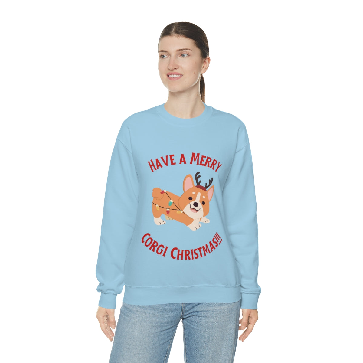 Have A Merry Corgi Christmas Unisex Heavy Blend™ Crewneck Sweatshirt