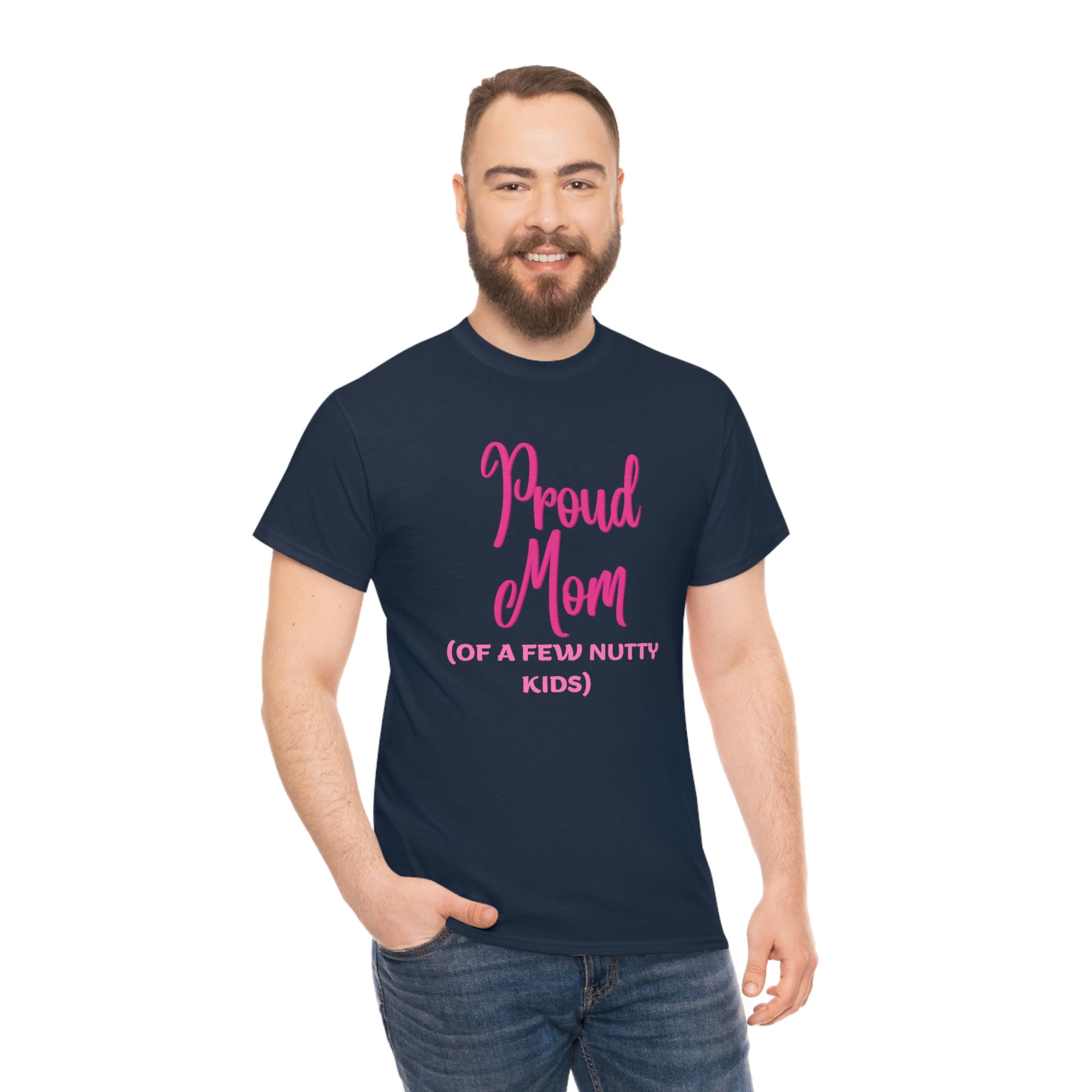 Proud Mom Unisex Heavy Cotton Tee