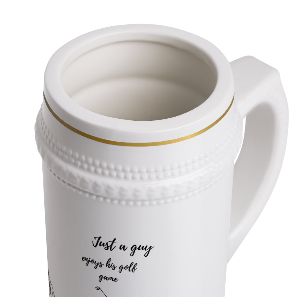 Golfer Stein Mug