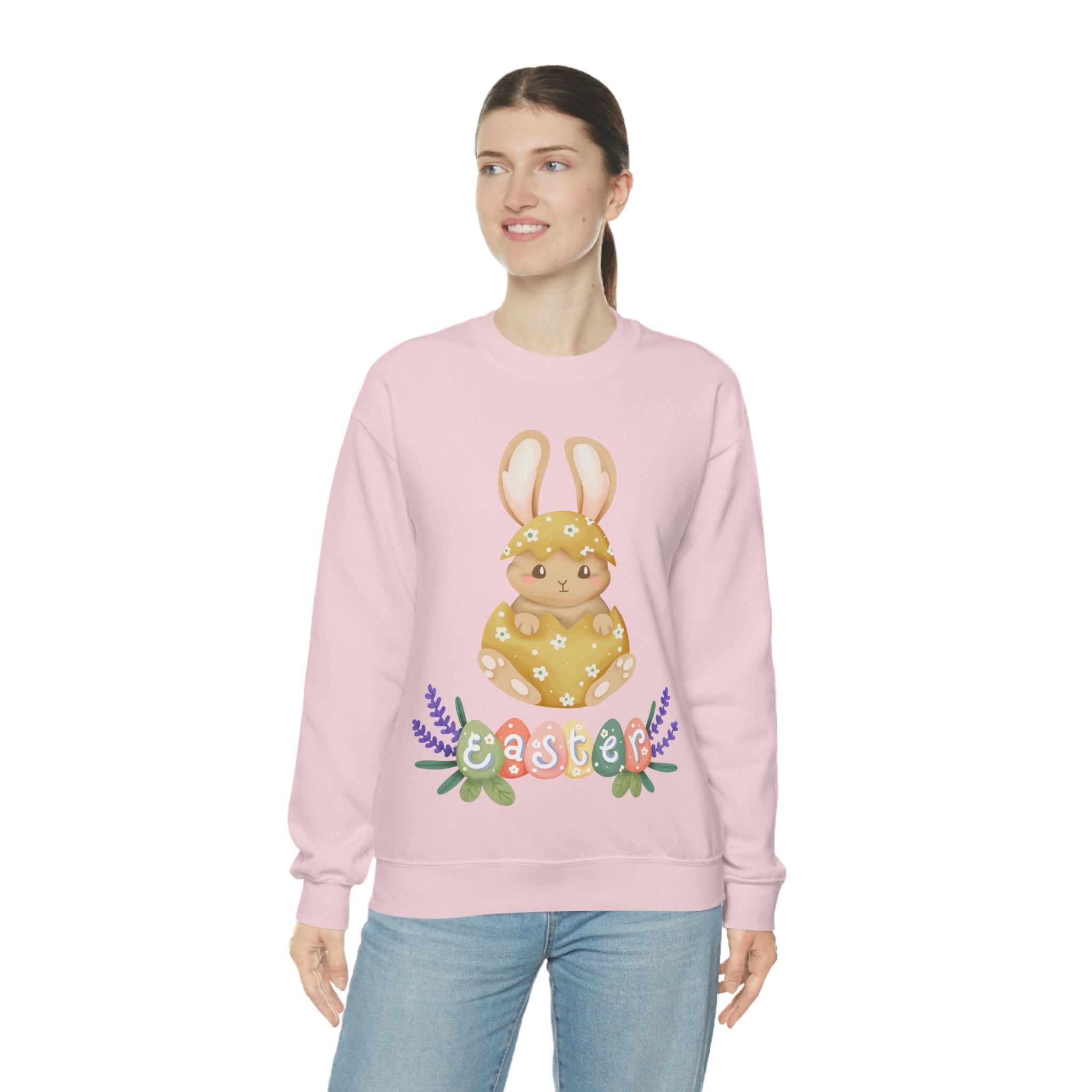 Easter Hunt Is On Unisex Heavy Blend™ Crewneck Sweatshirt