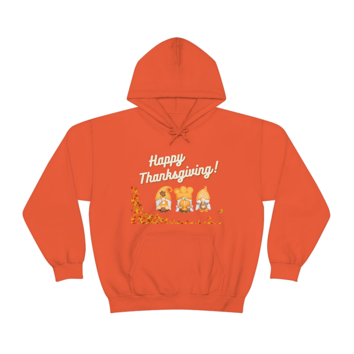 Happy Thanksgiving Gnome Unisex Heavy Blend™ Hooded Sweatshirt