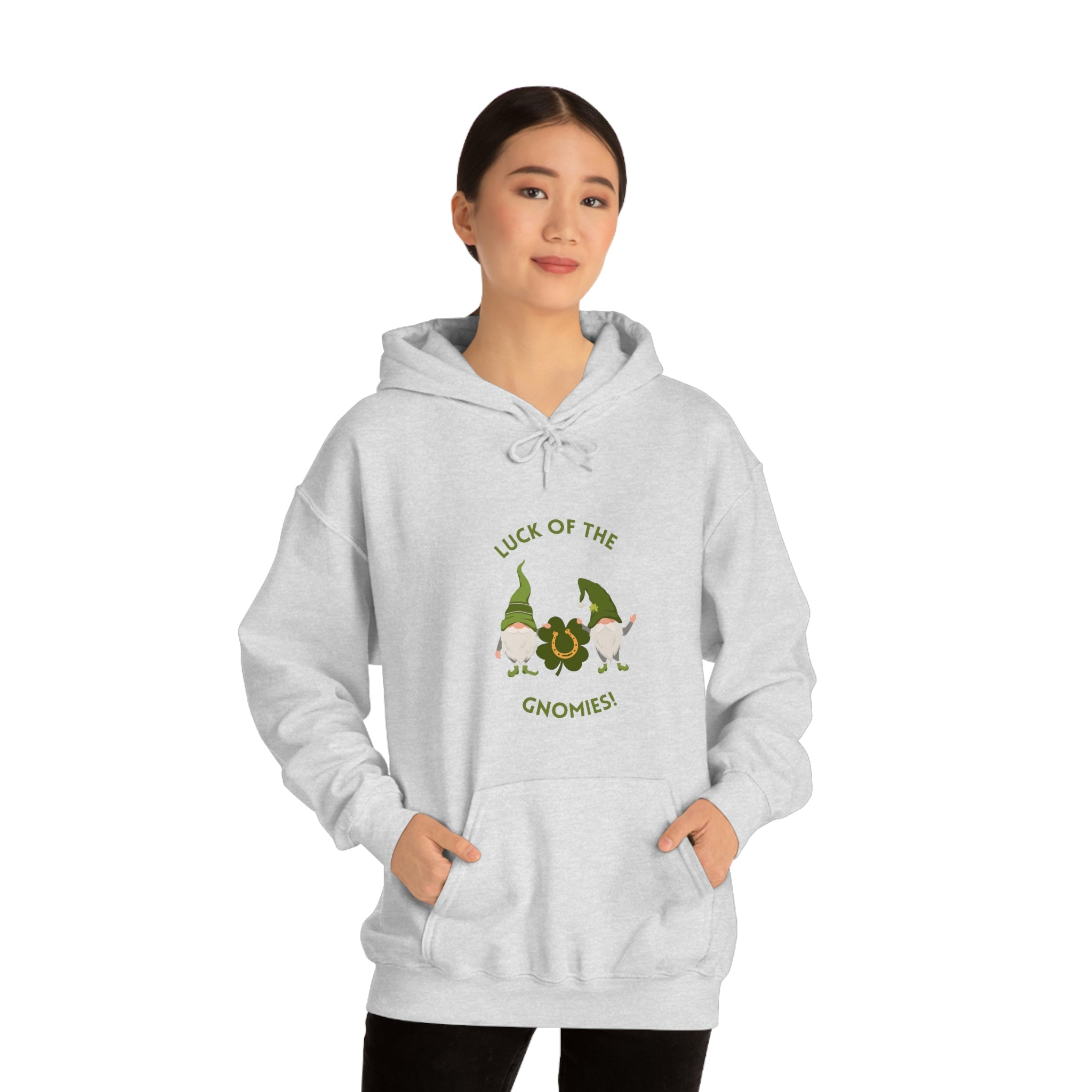 Luck Of The Gnomies! Unisex Heavy Blend™ Hooded Sweatshirt