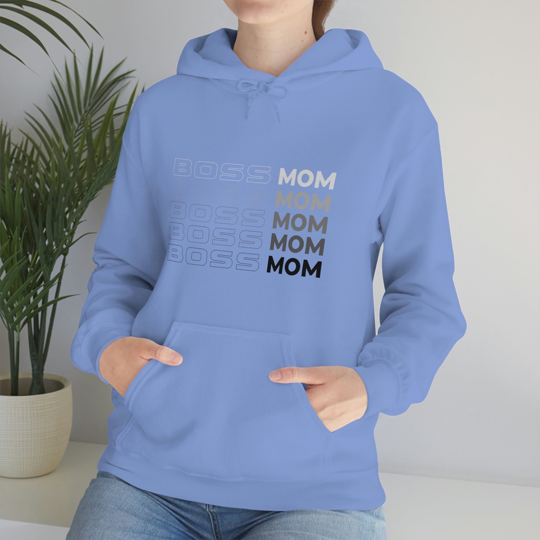 Boss Mom Unisex Heavy Blend™ Hooded Sweatshirt