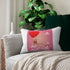 Happy Valentine's Day Spun Polyester Lumbar Pillow