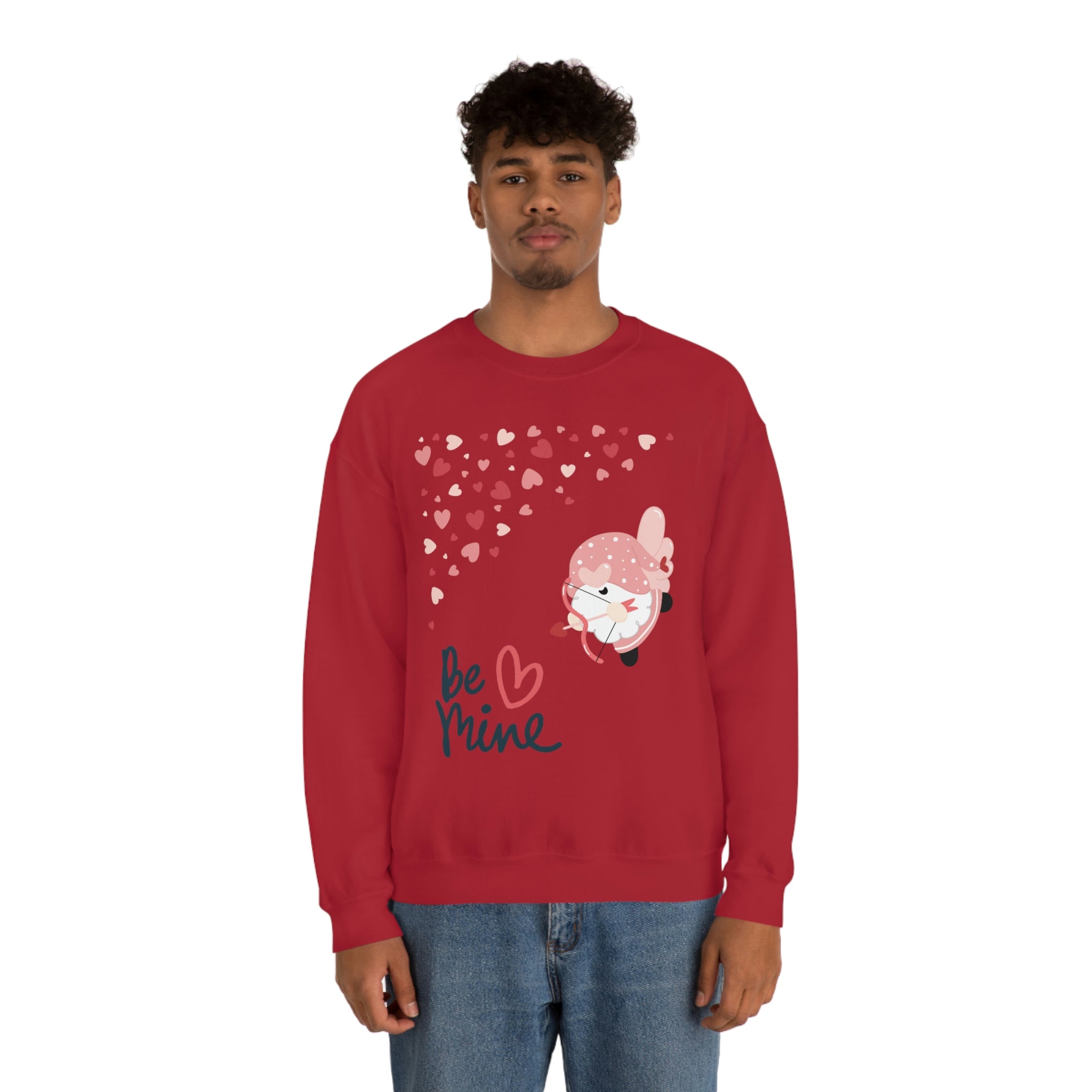Be Mine Gnome!! Unisex Heavy Blend™ Crewneck Sweatshirt