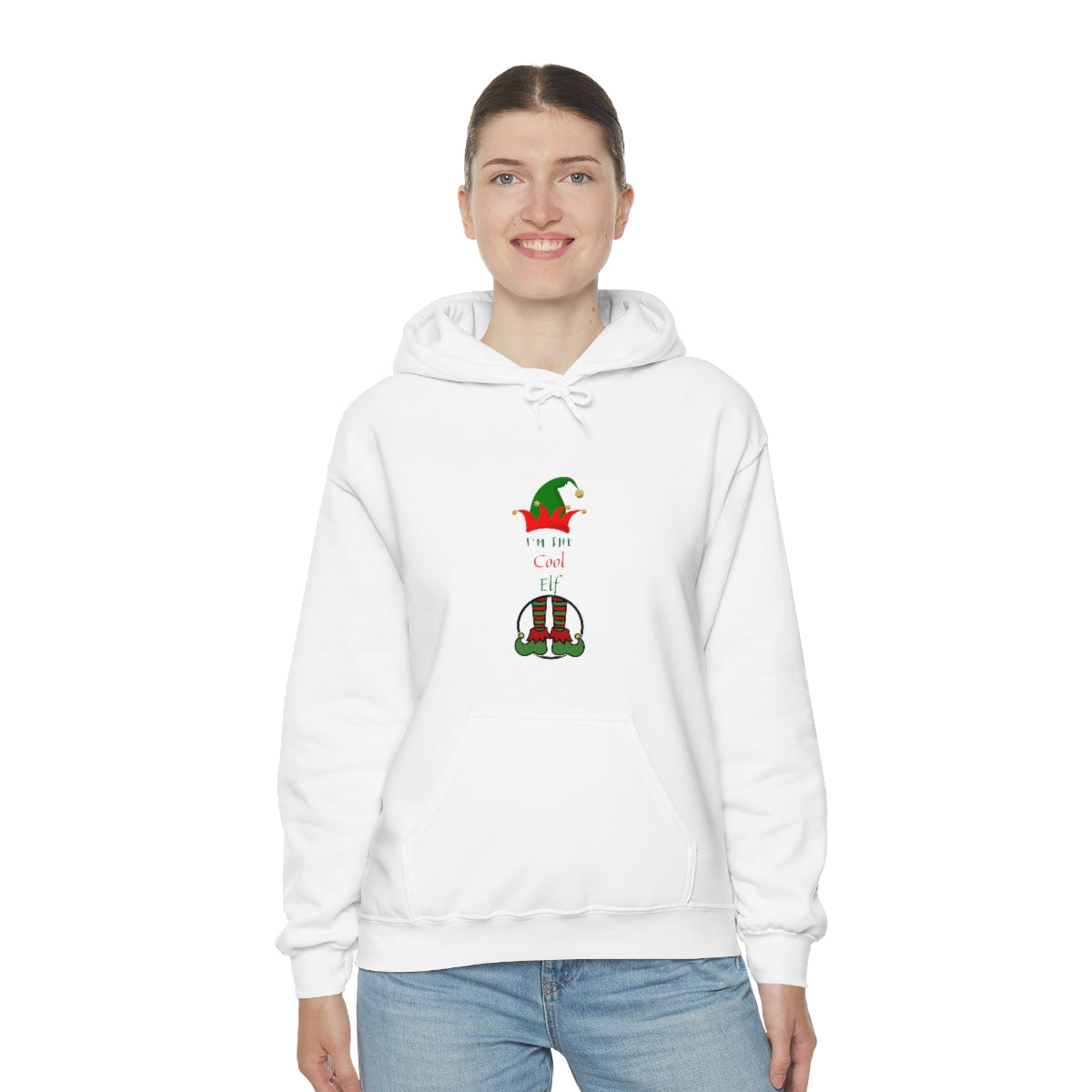 I'm The Cool Elf Unisex Heavy Blend™ Hooded Sweatshirt