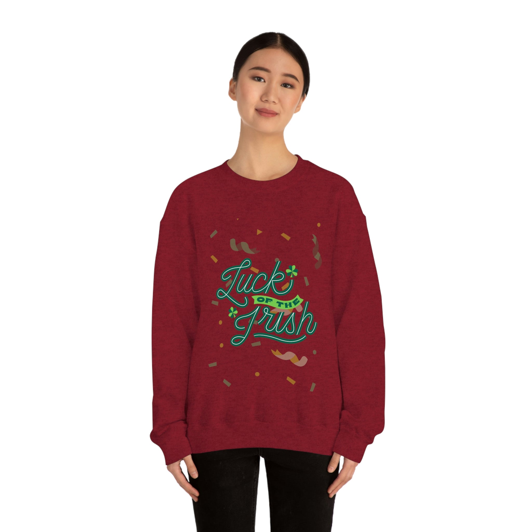 Luck Of The Irish Unisex Heavy Blend™ Crewneck Sweatshirt