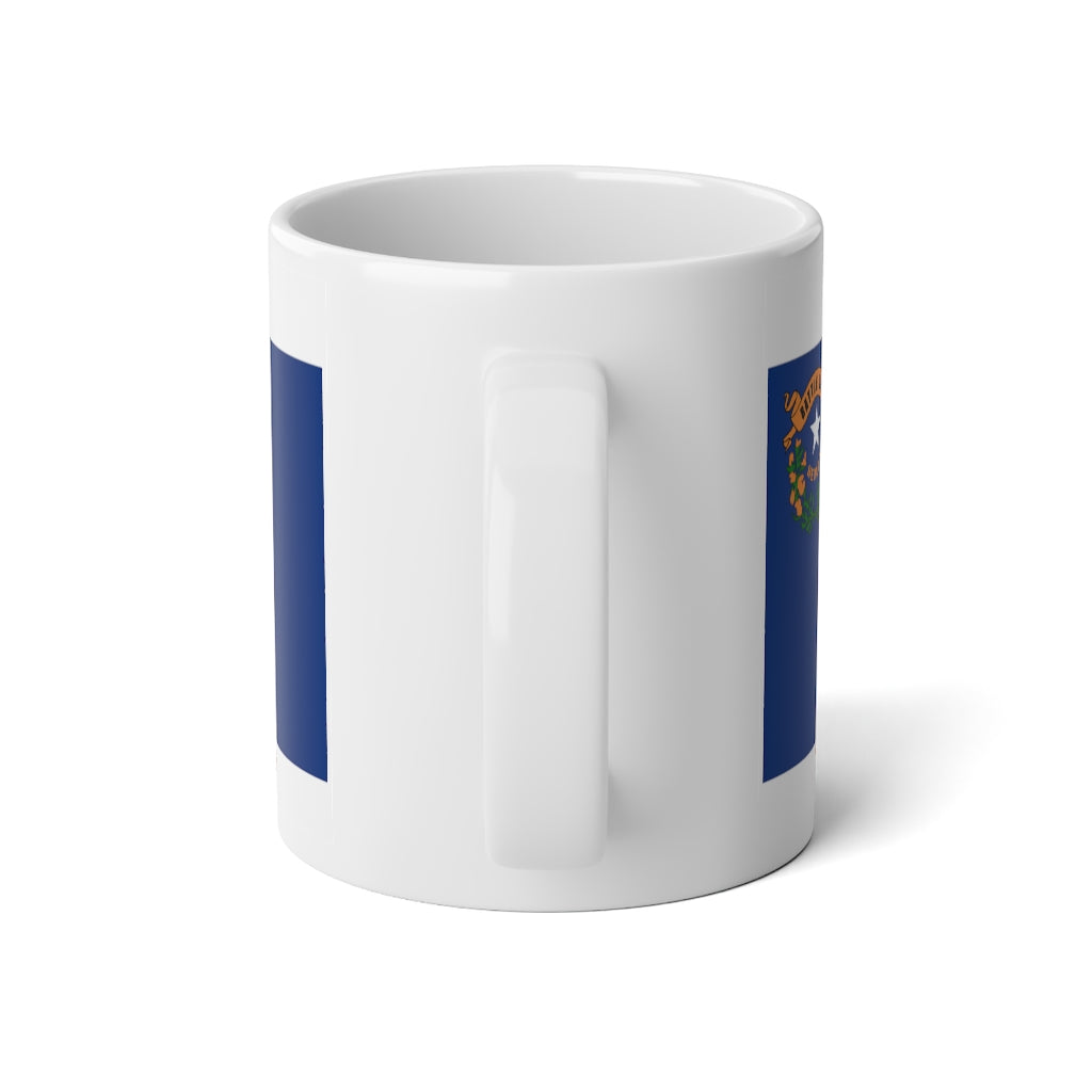 Nevada State Flag Jumbo Mug, 20oz