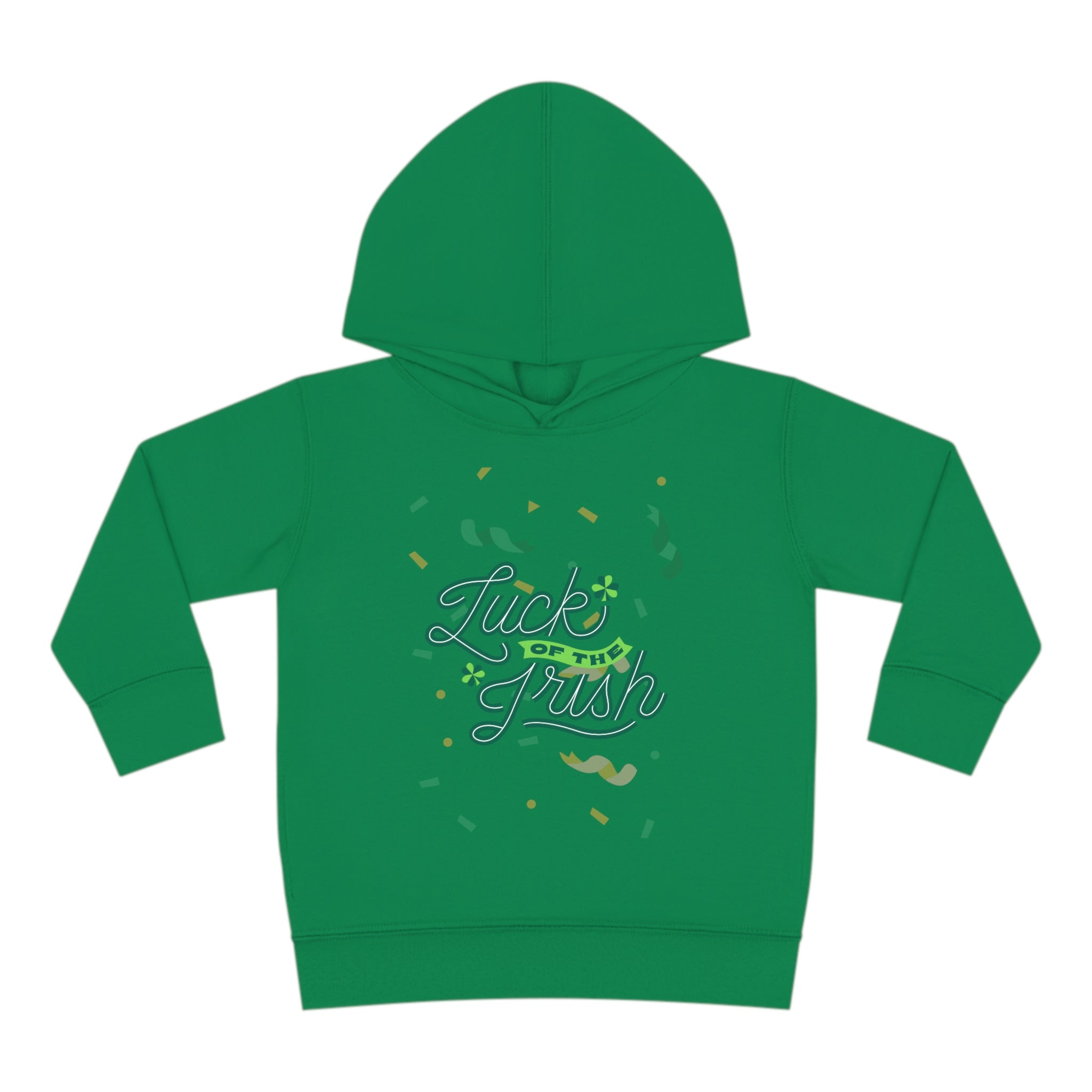 Luck Of The Irish Toddler Pullover Fleece Hoodie