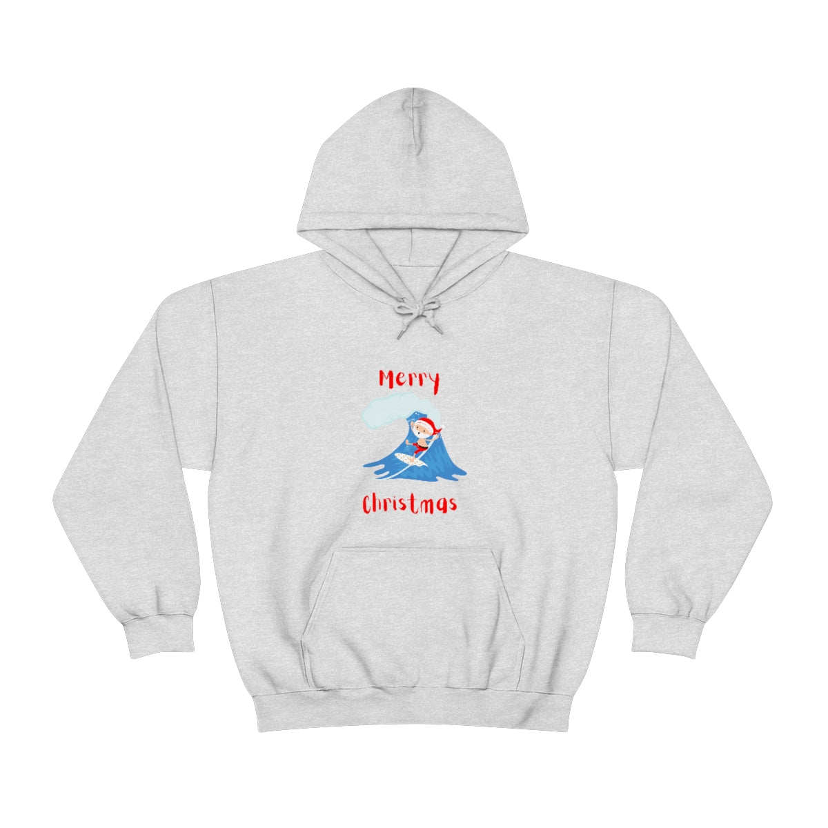 Surfing Santa Unisex Heavy Blend™ Hooded Sweatshirt