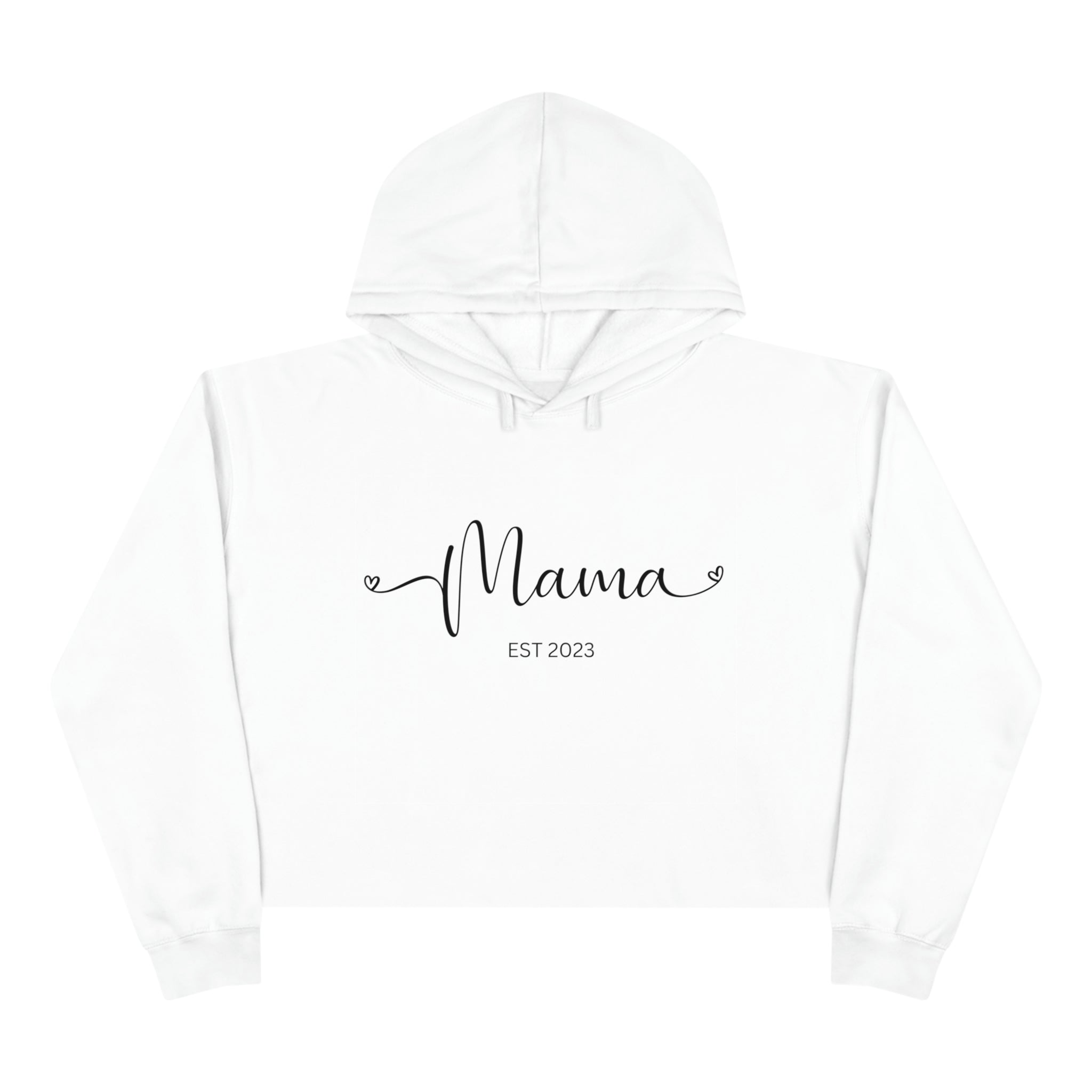 Happy Mama Day Crop Hoodie