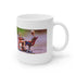 Computer Person White Ceramic Mug, 11oz and 15oz