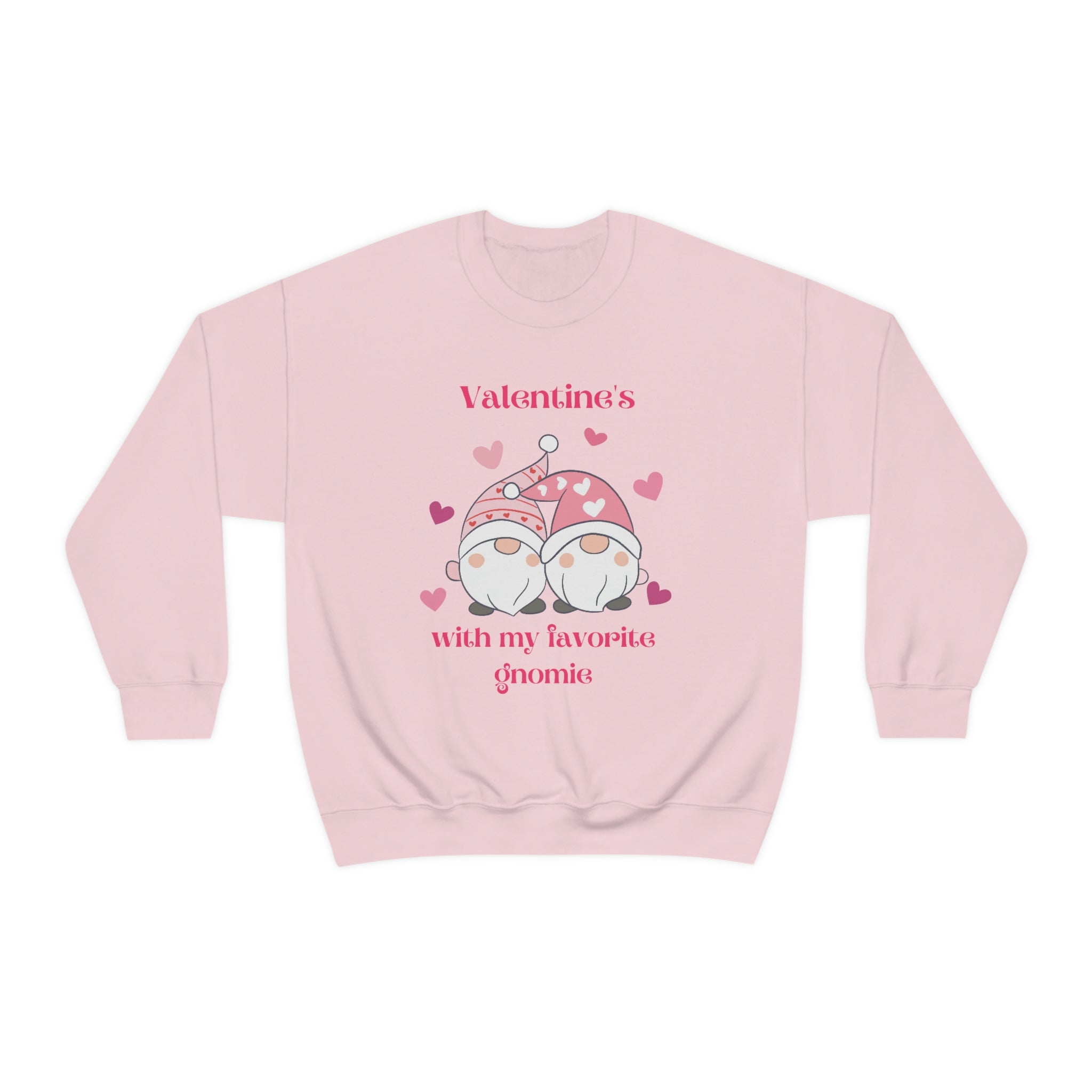 Valentine's With My Favorite Gnomie Unisex Heavy Blend™ Crewneck Sweatshirt