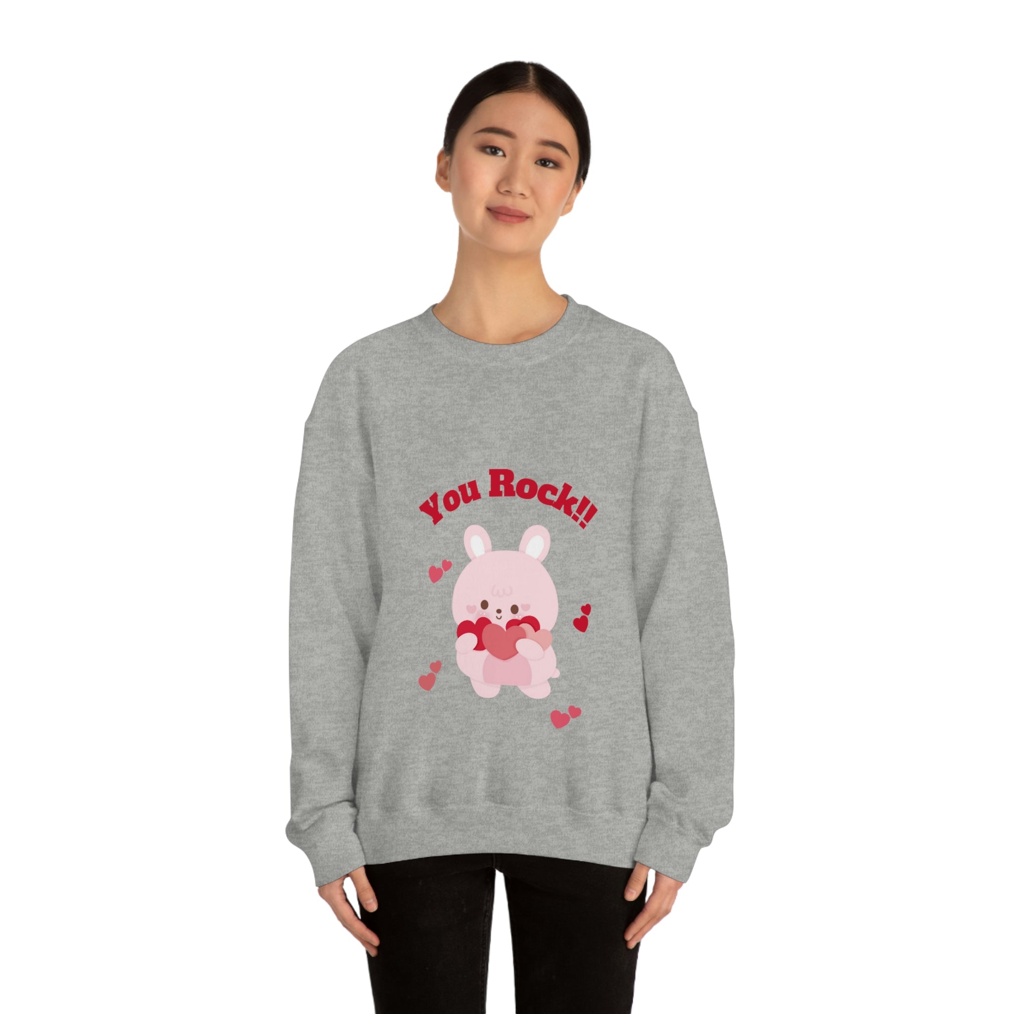 You Rock Unisex Heavy Blend™ Crewneck Sweatshirt