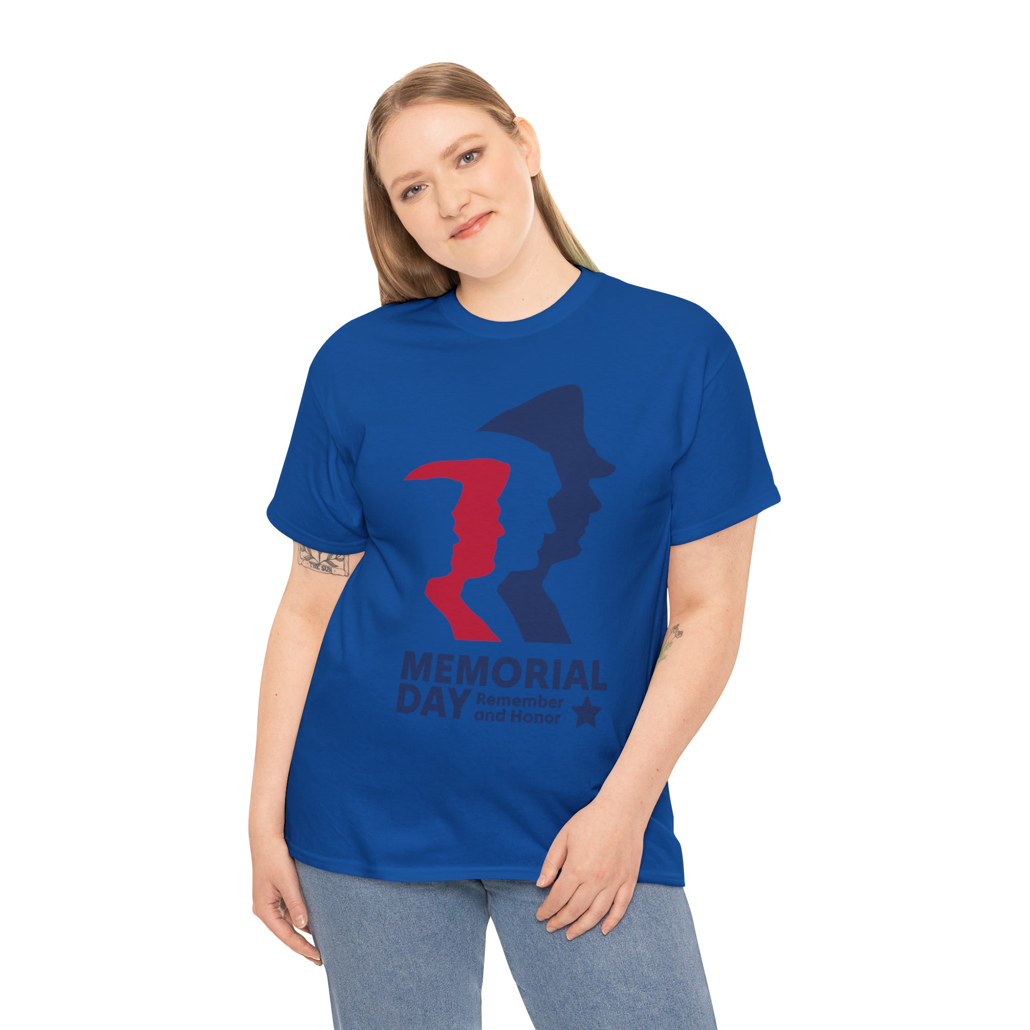 Memorial Day Heroes Unisex Heavy Cotton Tee