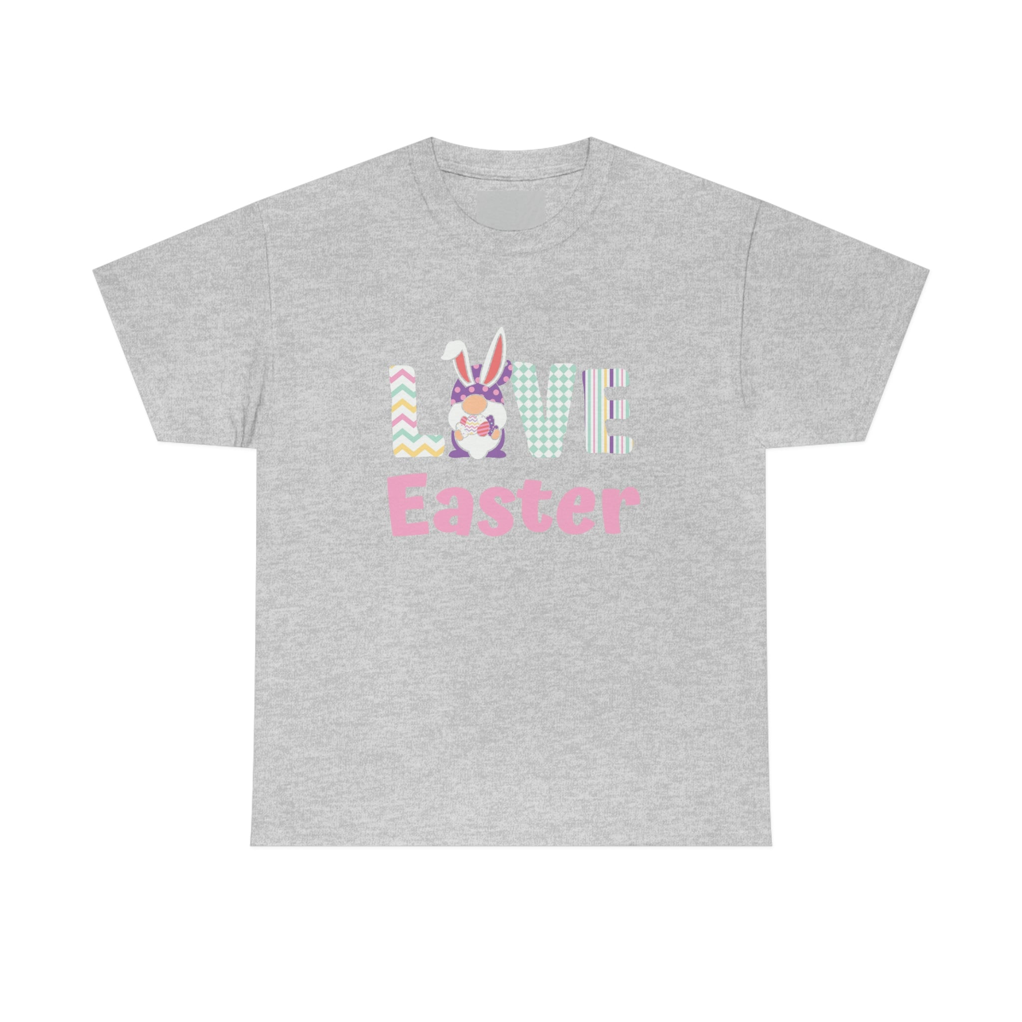 Gnome Love Easter Unisex Heavy Cotton Tee