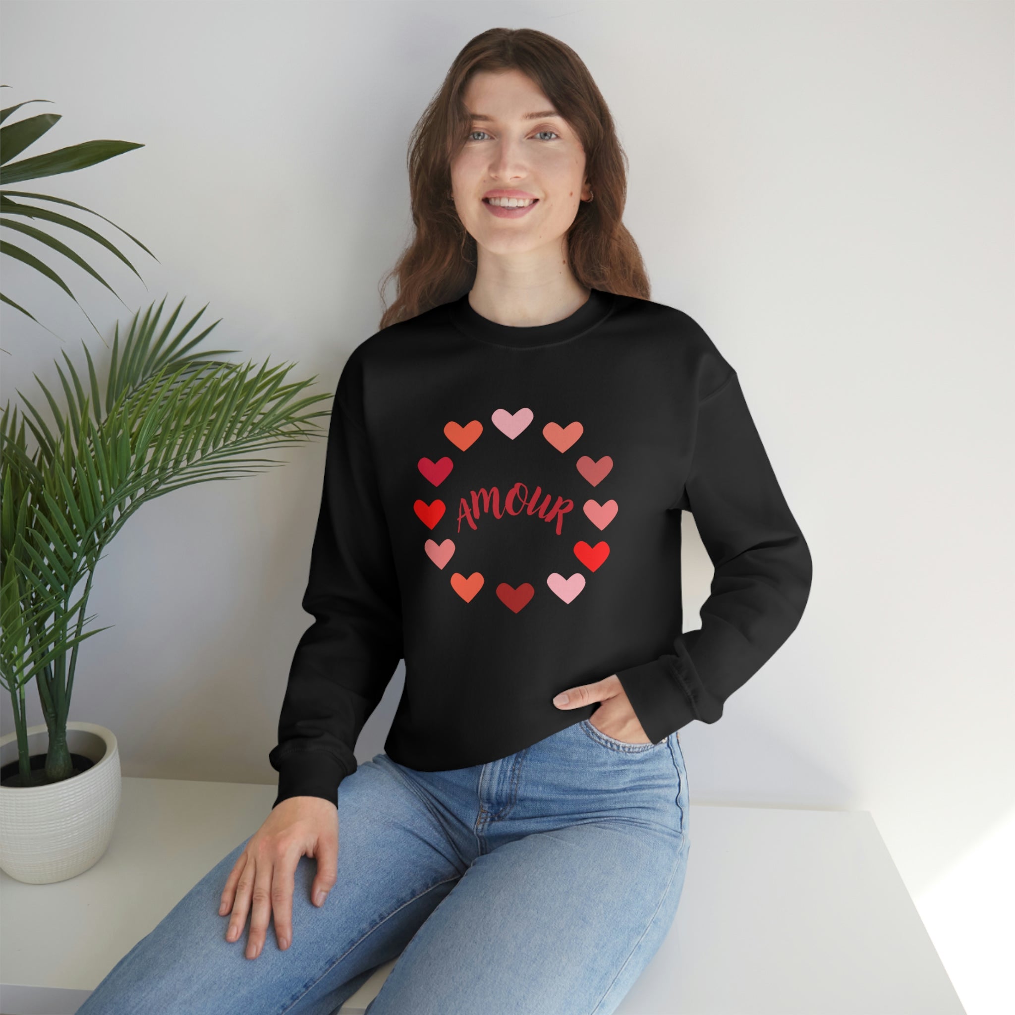 Amour Unisex Heavy Blend™ Crewneck Sweatshirt