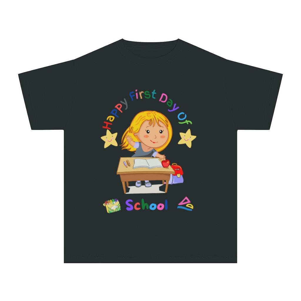 Happy First Day of School Youth Midweight Tee