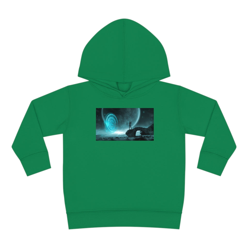 Mystical Moon Toddler Pullover Fleece Hoodie