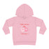 I Love Coffee & You!! Toddler Pullover Fleece Hoodie