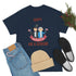 Happy President's Day Abe & George!!! Unisex Heavy Cotton Tee