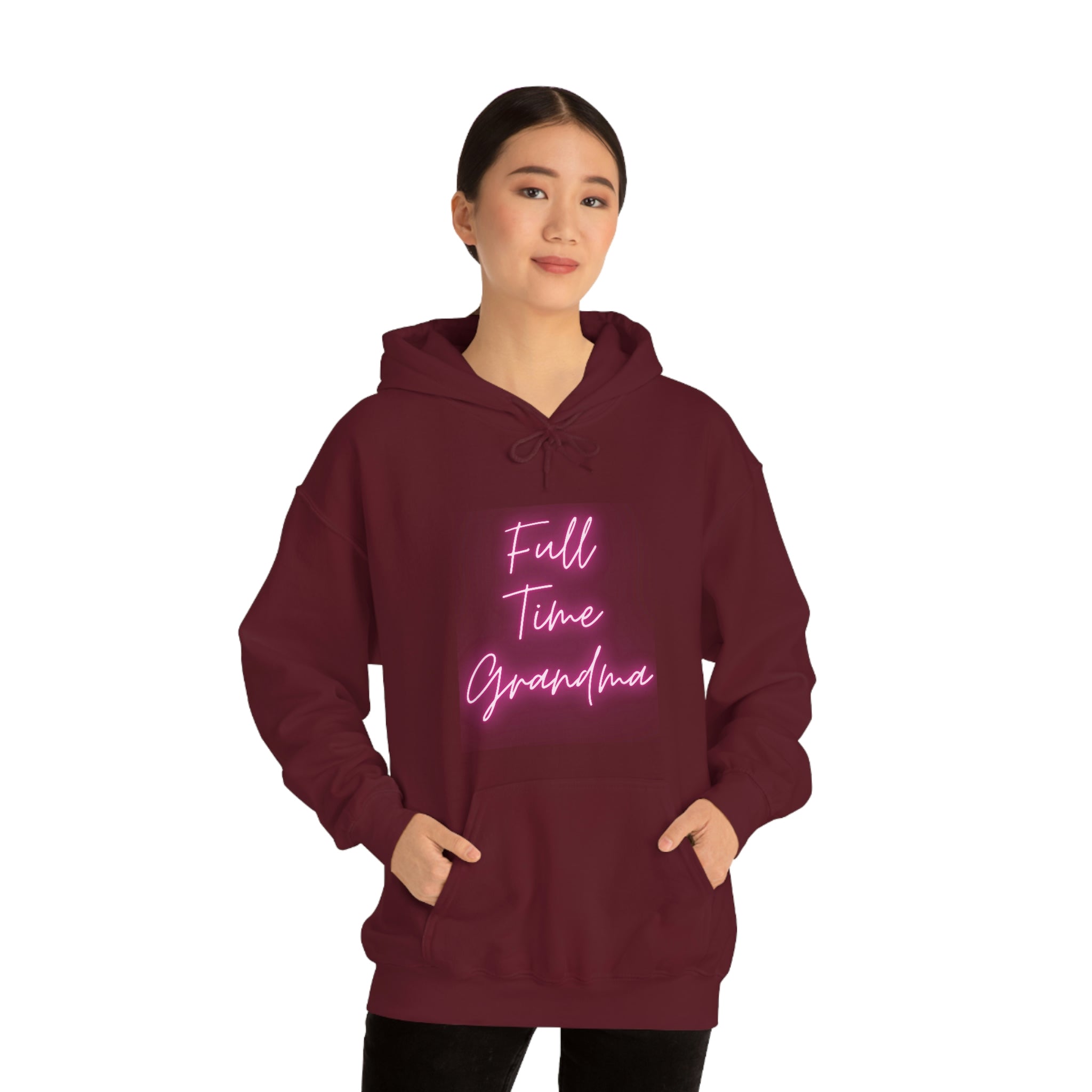 Full Time Grandma Unisex Heavy Blend™ Hooded Sweatshirt