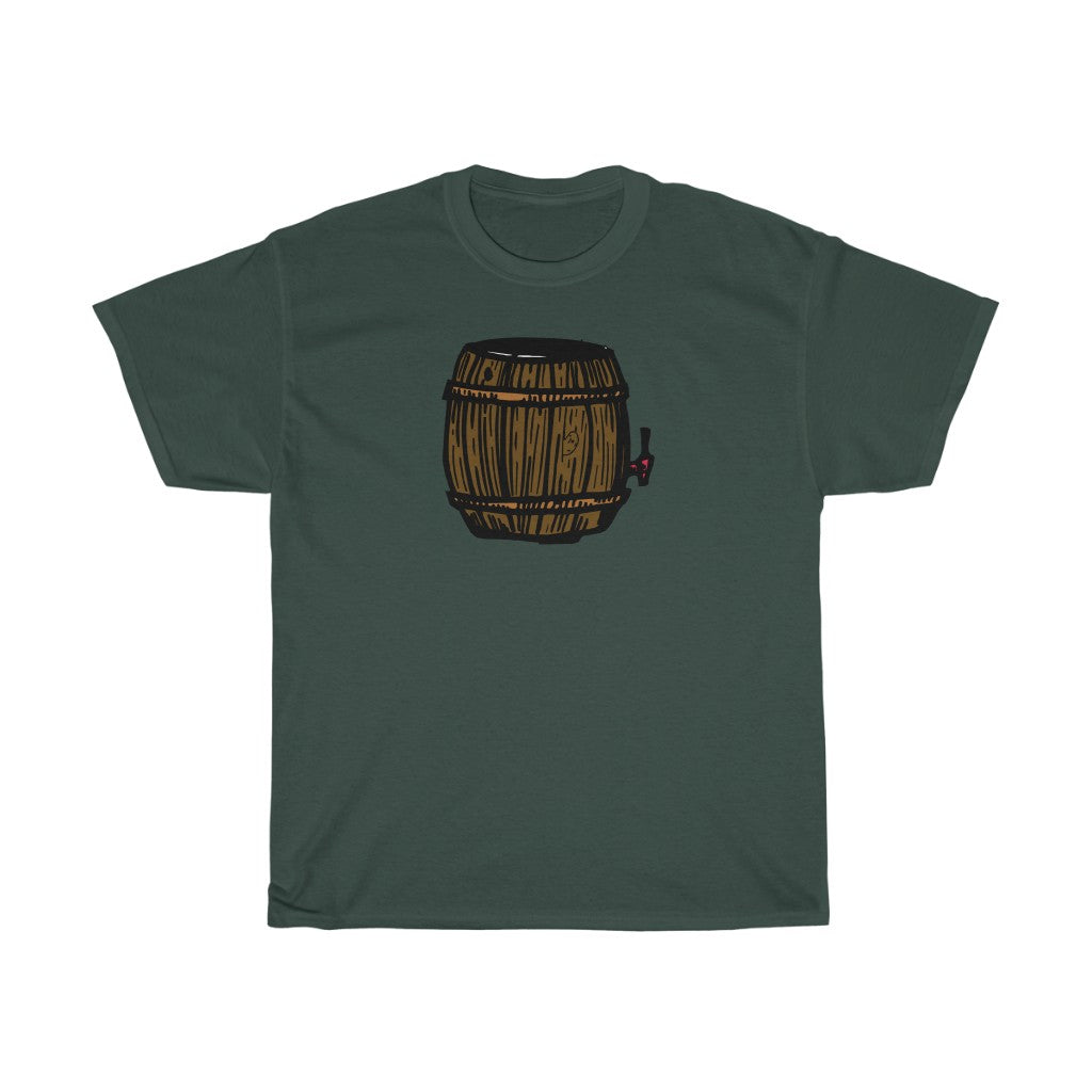 Beer Keg Unisex Heavy Cotton Tee