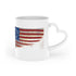 USA Flag Heart-Shaped Mug