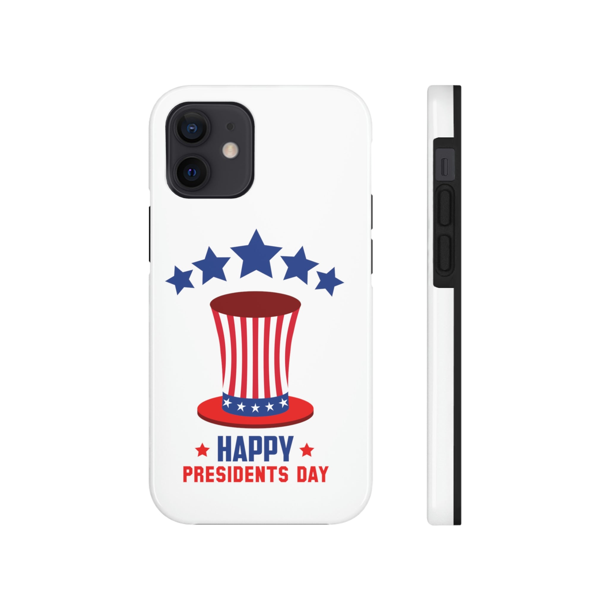 Happy President's Day Hat Tough Phone Cases, Case-Mate