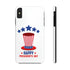 Happy President's Day Hat Tough Phone Cases, Case-Mate