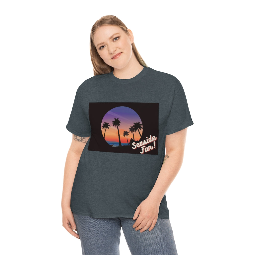 Seaside Fun Unisex Heavy Cotton Tee