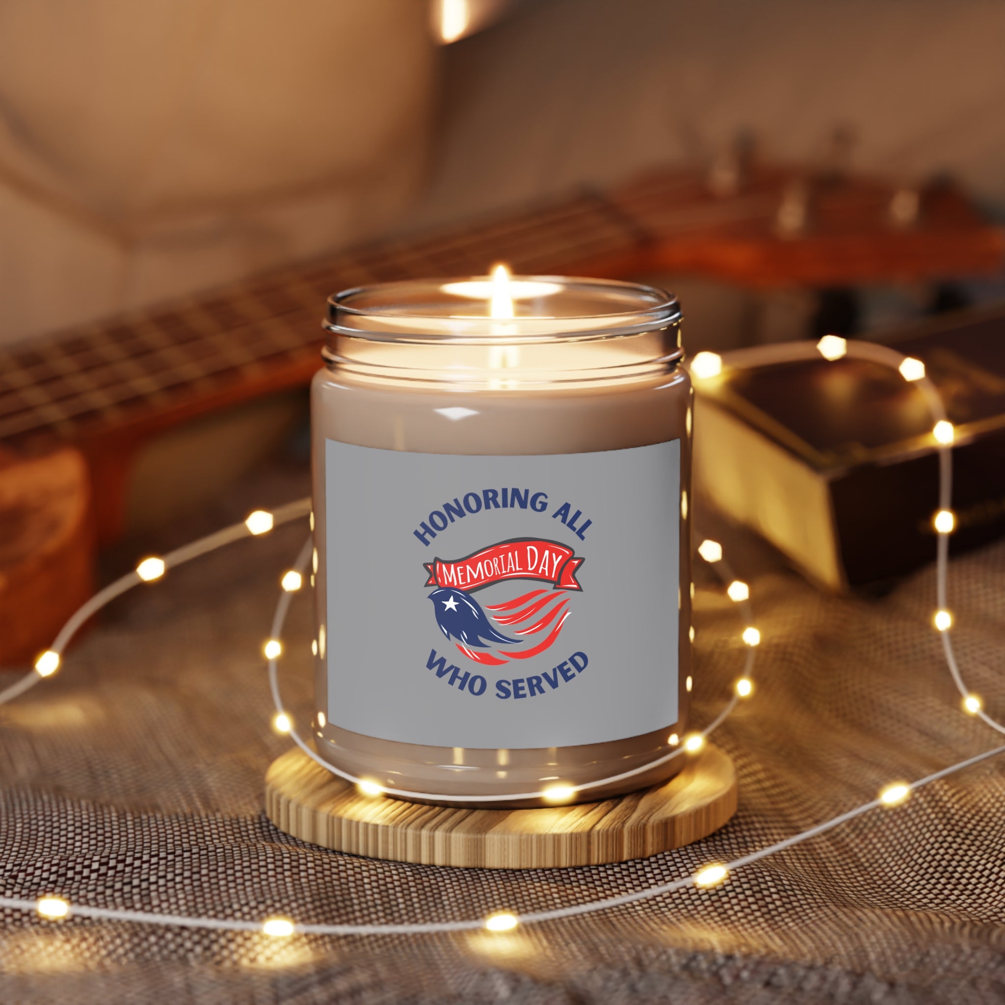 Memorial Day Honoring All Who Served Scented Candles, 9oz