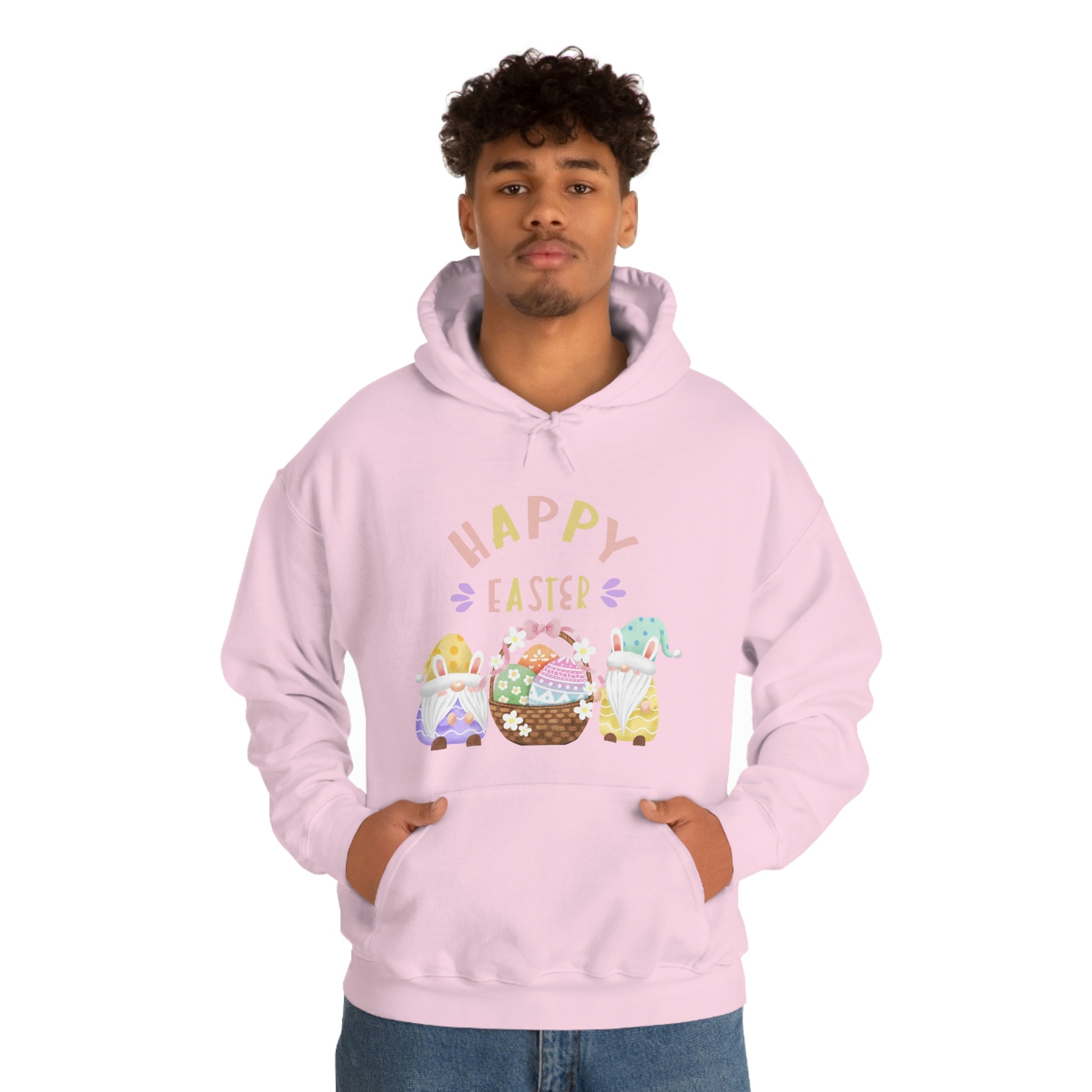 Happy Easter Gnome Unisex Heavy Blend™ Hooded Sweatshirt