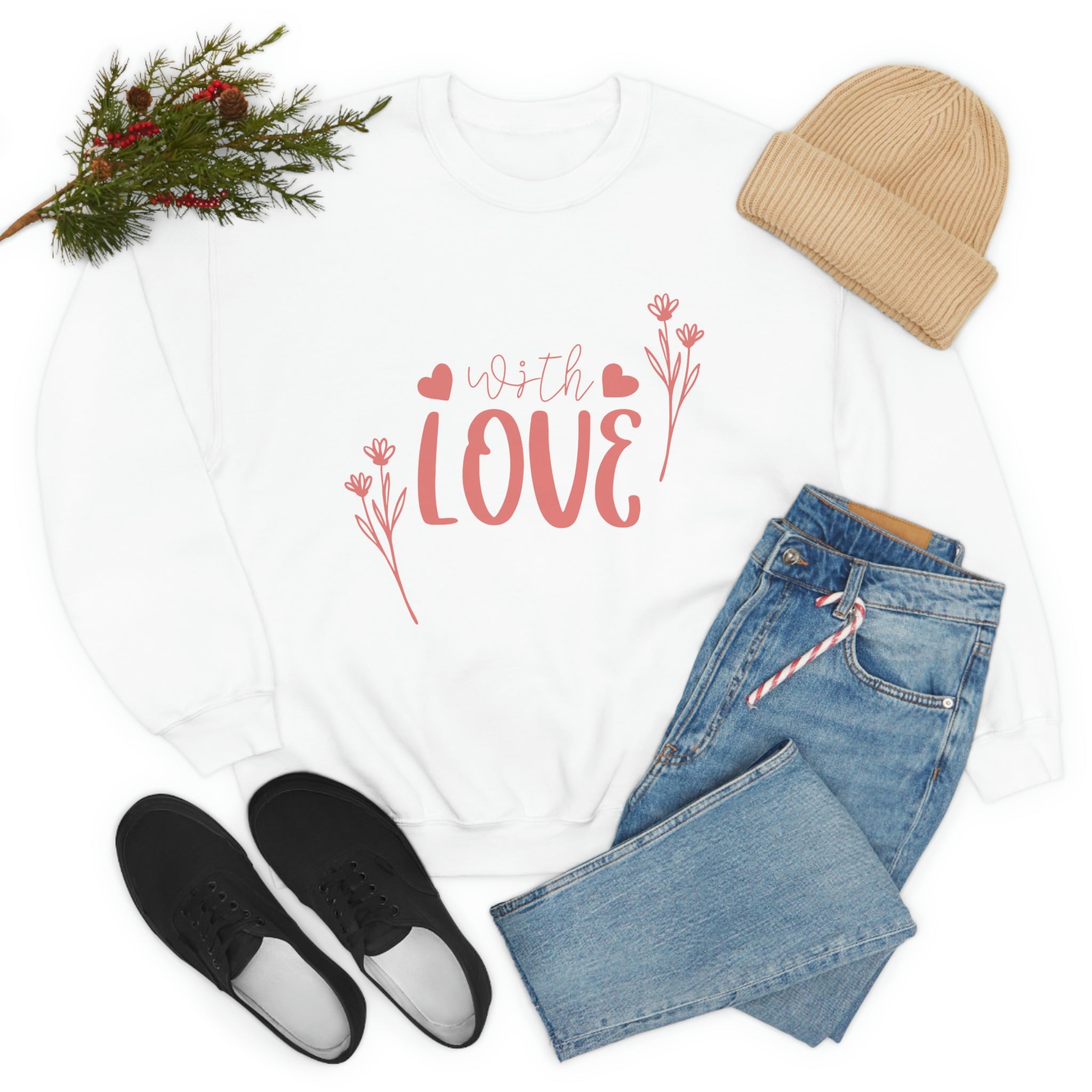 With Love Unisex Heavy Blend™ Crewneck Sweatshirt