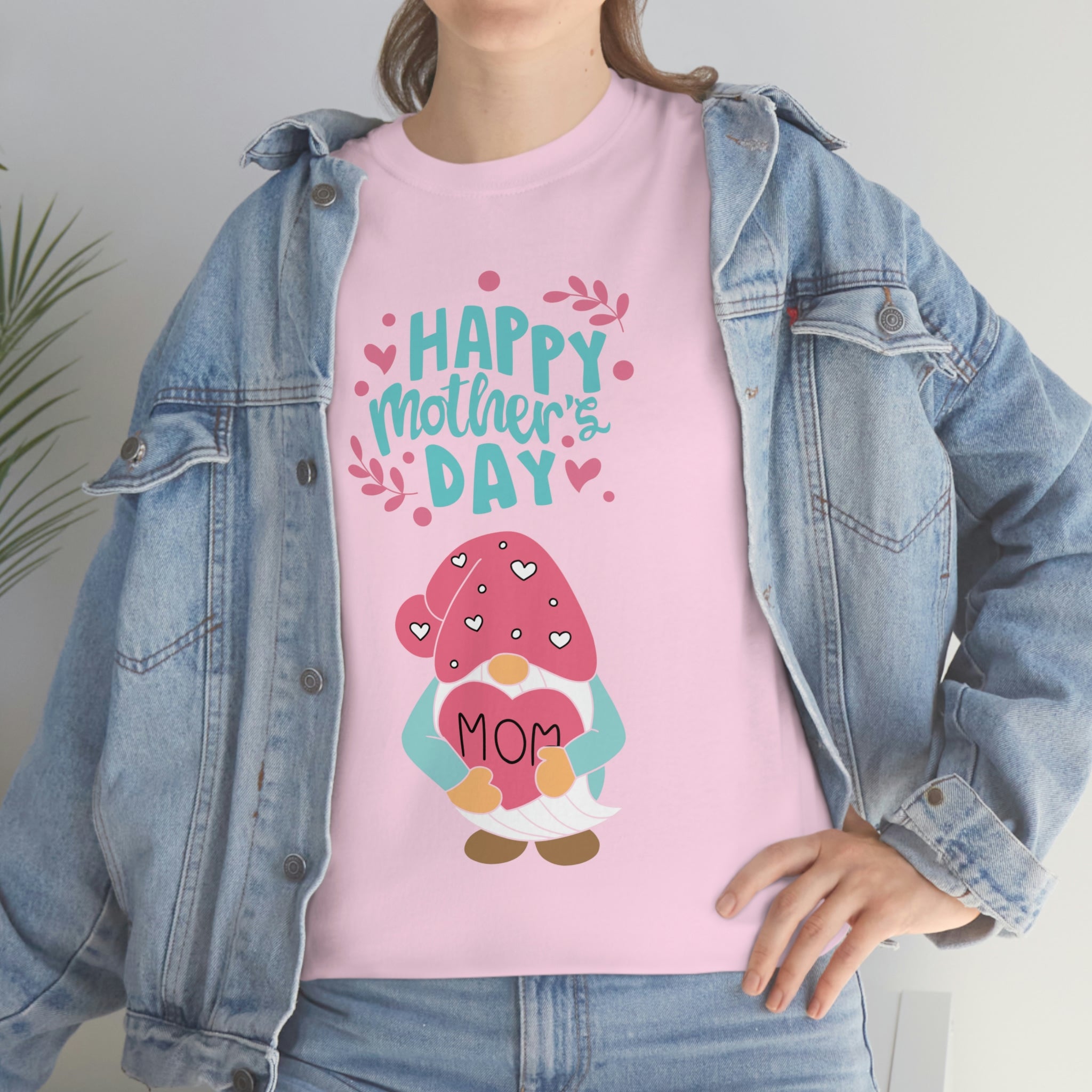 Happy Mother's Day Gnome Unisex Heavy Cotton Tee