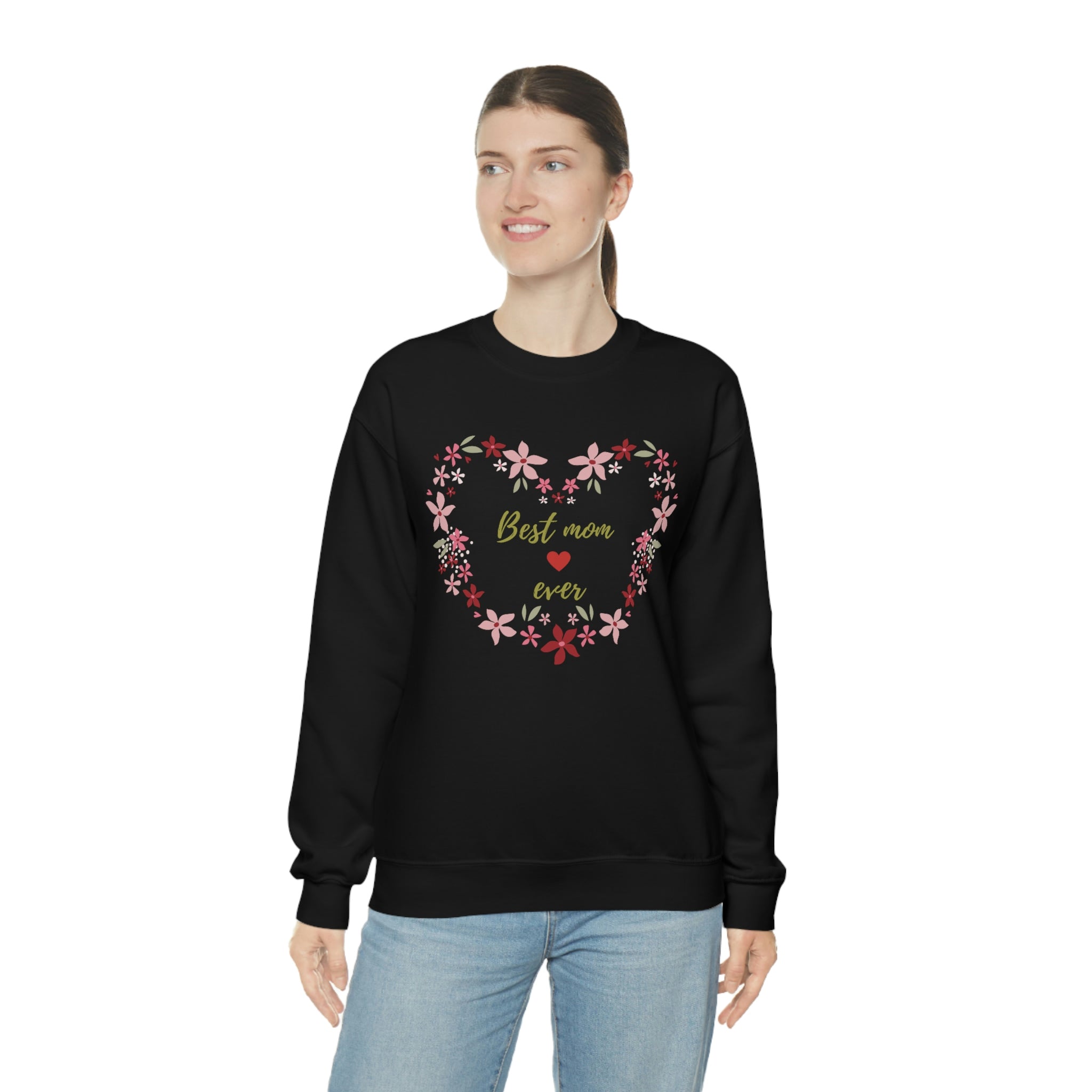 Best Mom Ever Unisex Heavy Blend™ Crewneck Sweatshirt