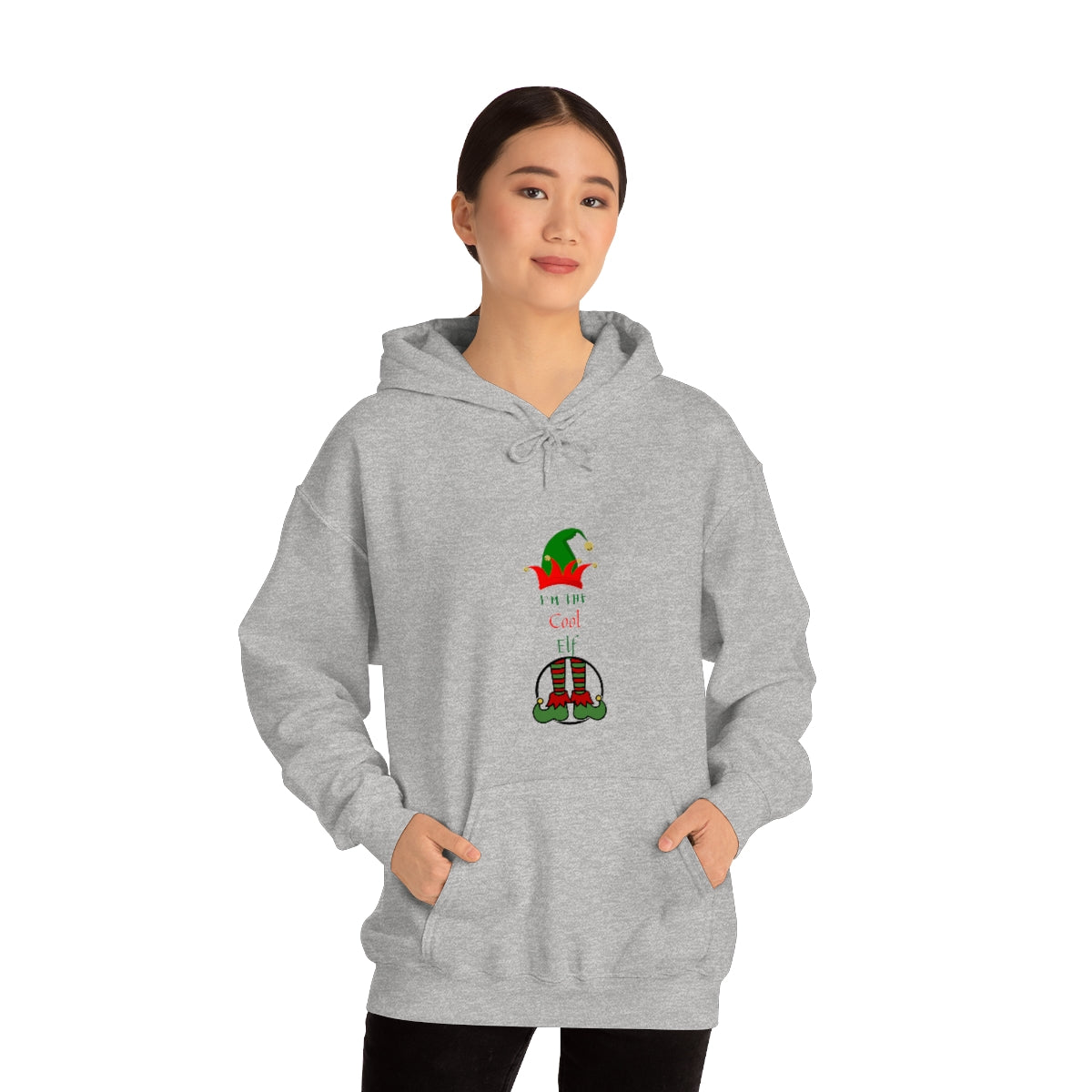 I'm The Cool Elf Unisex Heavy Blend™ Hooded Sweatshirt