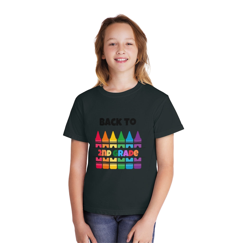 Back to Second Grade Youth Midweight Tee