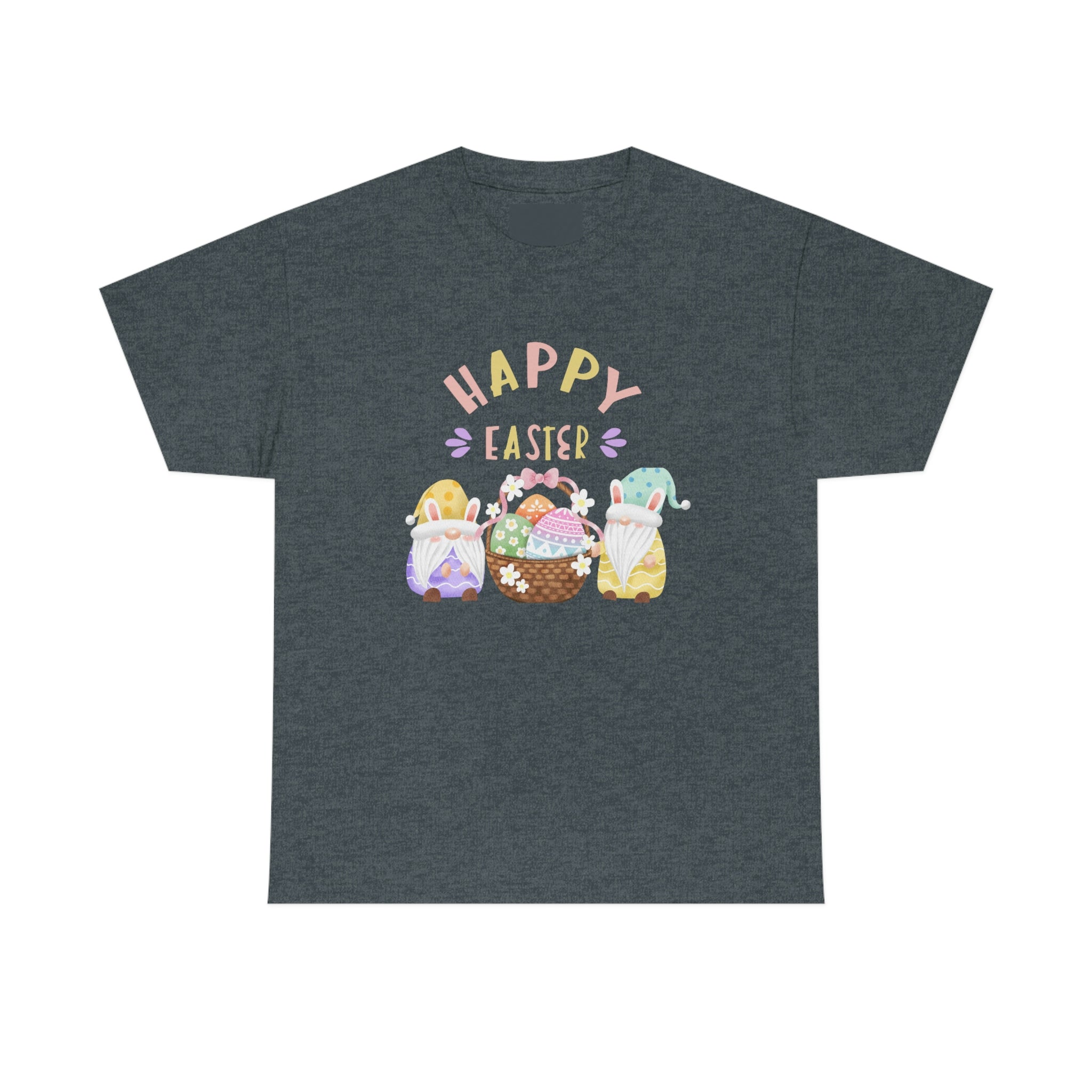 Happy Easter Gnome Unisex Heavy Cotton Tee
