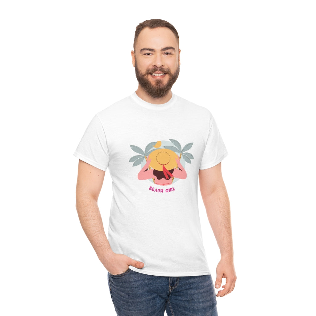 Beach Girl Unisex Heavy Cotton Tee