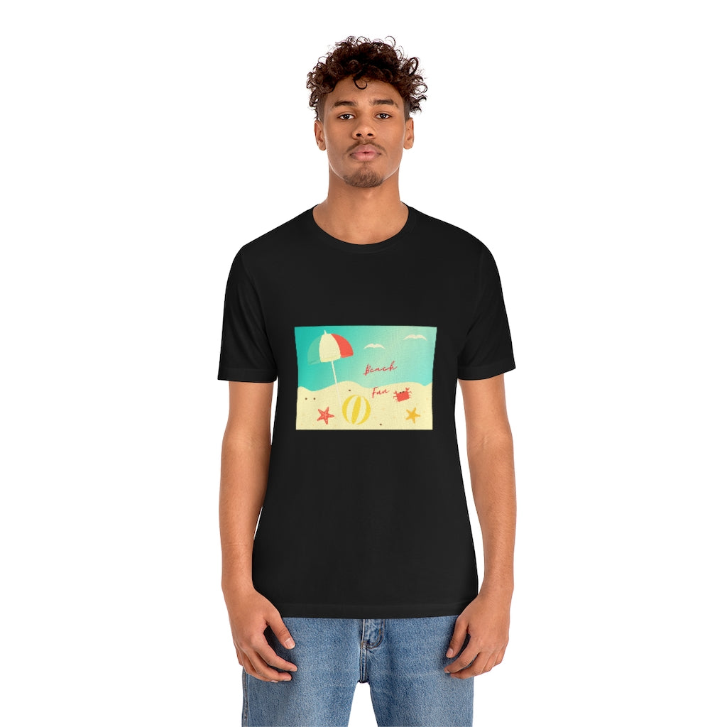 Beach Fun Unisex Jersey Short Sleeve Tee