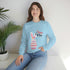 Happy Easter Day Bunny Unisex Heavy Blend™ Crewneck Sweatshirt