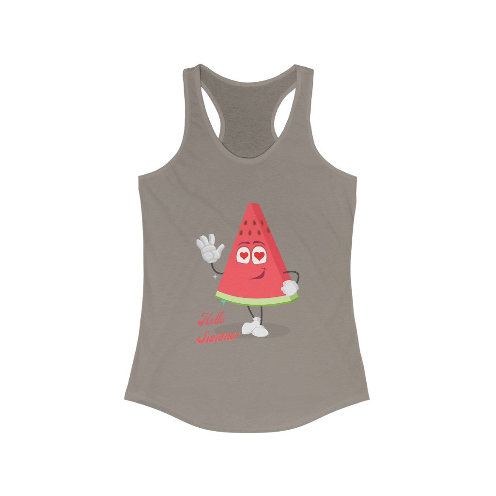 Hello Summer Women's Ideal Racerback Tank