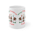 Gnomes Merry Christmas Ceramic Mug 11oz