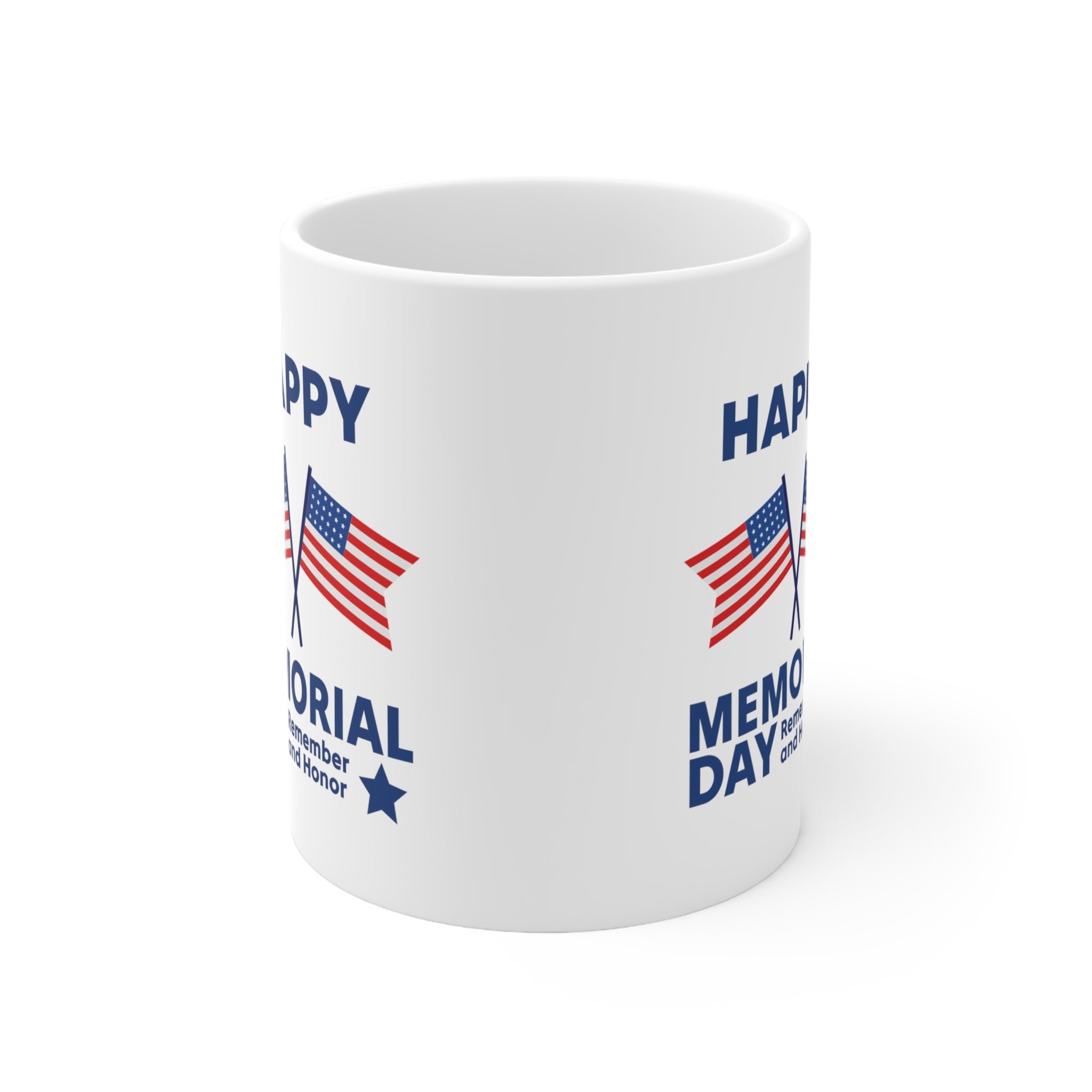 Happy Memorial Day Ceramic Mug 11oz